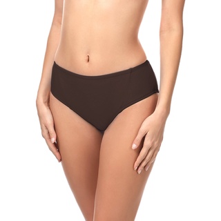 Merry Style Damen Bikini Slip 18 (Braun (8157), 42)