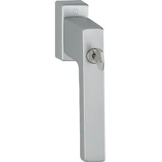 HOPPE Fenstergriff TOULON Sperrzylinder TBT, Vierkant 7x43mm Edelstahl Effekt