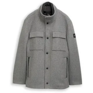 Tom Tailor 2-in-1 Wolljacke grau 2