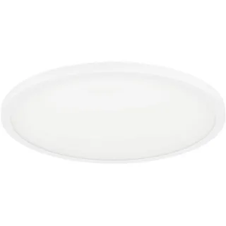 EGLO Deckenleuchte "Sarsina-Z Deckenlampe, ZigBee 3.0, Deckenlampe, Metall, Flurlampe", weiß, 1, Ø 45cm H: 5,2cm, 1 Stk., Leuchten, Wand-/Deckenleuchte - H5,2 x Ø45 cm - weiß - 33,5W inkl., Deckenleuchte