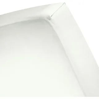 Cinderella Spannbettlaken »Sundays Satin für 25 cm Höhe« mit Rundumgummizug, weiß