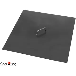 Cook King Deckel für Feuerschale Feuerstelle Terrassenschale 71,5x71,5cm