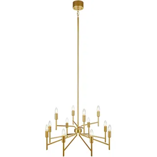 Markslöjd Regent Deckenlampe 12L Gold