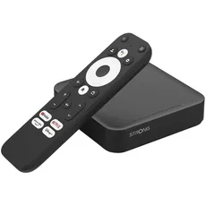 STRONG LEAP-S3 | Google TV-Box mit Android 11 | 4K UHD-Auflösung | Bluetooth-Sprachfernbedienung und Google Assistant | Chromecast | Google Play Store | Neflix | Prime Video | Disney+ UVM.