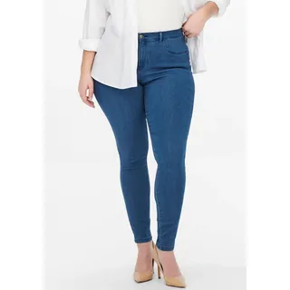 ONLY CARMAKOMA Carthunder Reg Push Up Skinny Fit Blau 46