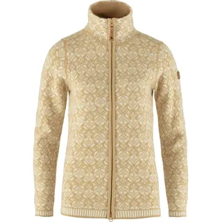 Fjällräven Damen Snow Cardigan Jacke, Dune Beige, M