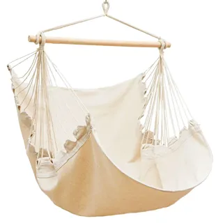 AMANKA Hängesessel XL Beige