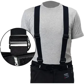 BÜSE Hosenträger mit Haken Schwarz L