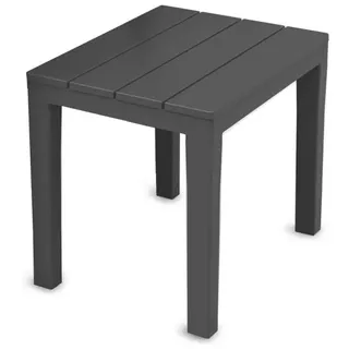 Sitzbank Osttimor Harz, Anthrazit, 60X38X45Cm, Progarden