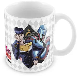 Grupo Erik Tasse Kaffeetasse Jojos Bizarre Adventure Diamond is Unbreakable Kaffeebecher - Teetasse Fassungsvermögen 350ml