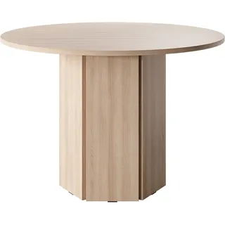 Selsey Hexa Ø 110 cm naturbelassen Eiche