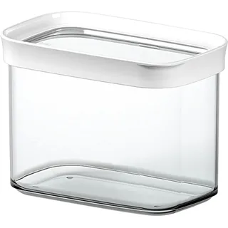 Emsa Vorratsdose OPTIMA 11,9 cm hoch transparent/weiß 1,0 l, 1 St.