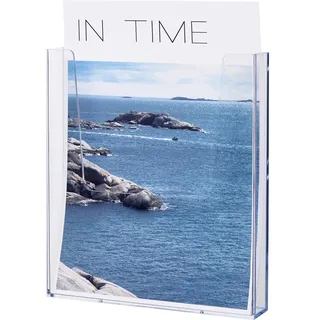 Helit Wandprospekthalter transparent