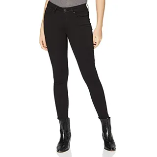 Mavi Damen Adriana Jeans, Double Black STR, 29W 28L EU