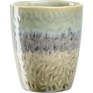Leonardo Tasse , Grün , Keramik , 300 ml , 8.2x10x8.2 cm , ohne Henkel , Geschirr, Tassen, Kaffeetassen