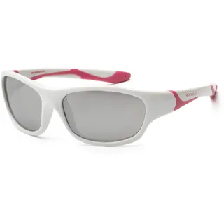 KOOLSUN - Sport - Kinder Sonnebrille - Weiß Kabarett - 3-8 Jahre - UV400 - Kategorie 3