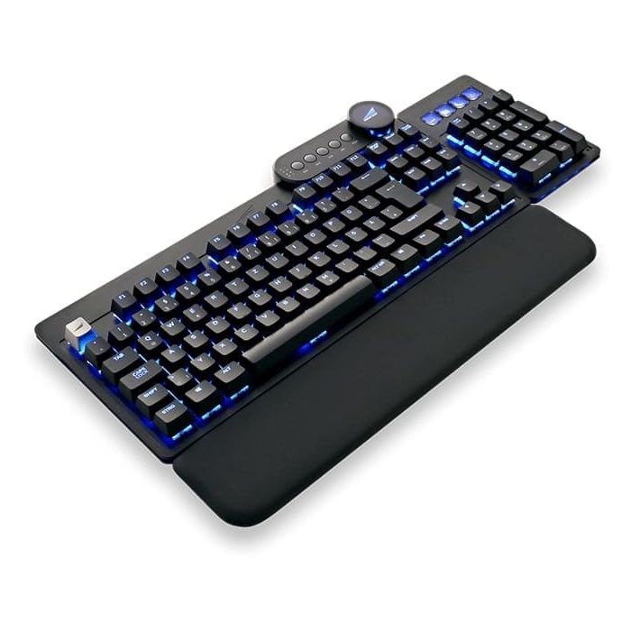 Bild von Everest Max Midnight Black, LEDs RGB, MX RGB BLUE, USB, DE (MG-EVK1B-CB1-DE)