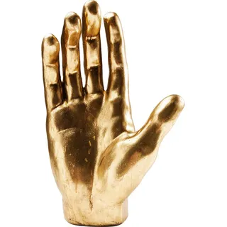 KARE DESIGN Deko Objekt Mano, Gold, Deko Hand, Hand Skulptur, 35x23x12 cm (H/B/T)