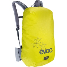 EVOC RAINCOVER SLEEVE Rucksack Regenschutz für Outdoorabenteuer, wasserdichte Rucksack Schutzhülle (flexible Größenanpassung durch Kordelzug, reflektierender Druck, Größe: M, L)