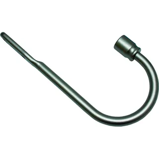 Gardinia Raffbügel Memphis kombinierbar Silber matt 7,5 cm
