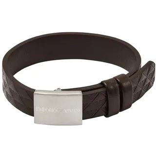 Emporio Armani Herren-Armband aus Stahl mit Schiebeverschluss