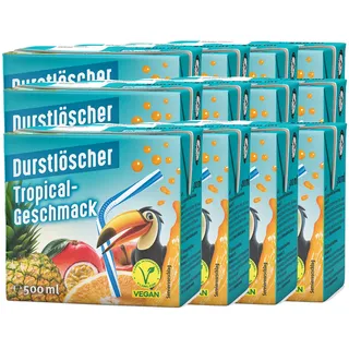 Durstlöscher Tropical aus tropischen Früchten 500ml 12er Pack