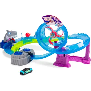 DICKIE Toys White Shark inklusive Spielzeugauto; mit Licht und Sound,