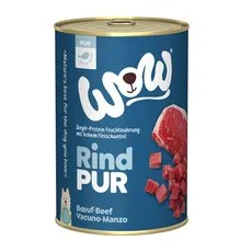 24x400g Vită Pur WOW Hrană umedă câini