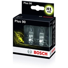 Bosch H1 Plus 90 Fahrzeuglampe 12V 55W P14,5s (2 Stück)