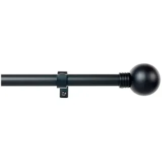 Stor Planet 110-200 Cm Gardinenstange - Black - One Size