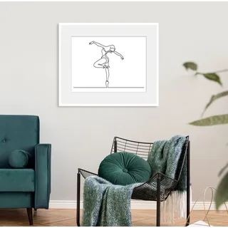 queence Bild »Polina« Frau   Kunst   Schwarz-Weiß   Sport   Tanz, schwarz