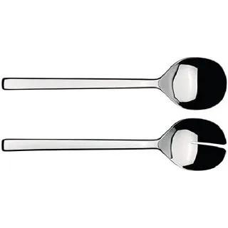 Alessi Ovale Salatbesteck aus Edelstahl