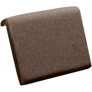 massivline&more Auflagekissen »Lorenzo, Einhängekissen, Rückenkissen, Polster, Sitzpolster« Einhängekissen verschiebbar, B/H/T: 51x31x8 cm, braun
