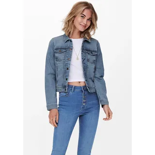 ONLY Jeansjacke "ONLWESTA LS DNM JACKET CC PIM100221", light blau denim