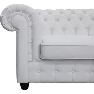 Chesterfield 3+1 Ledersofa Schlafsofa Bettfunktion Leder Couch Sofagarnitur Sofa