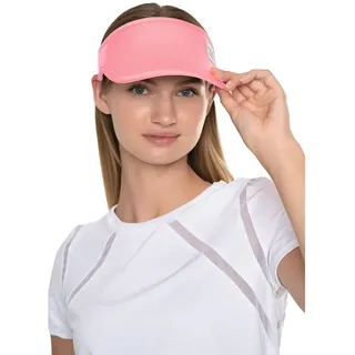 Lucky In Love Lucky Logo Stretch Visier - Flamingo Pink - One Size