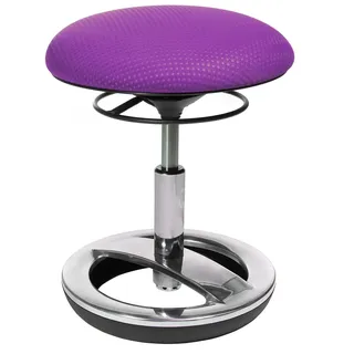 Topstar Kindersitzhocker Sitness Bobby Alu poliert lila