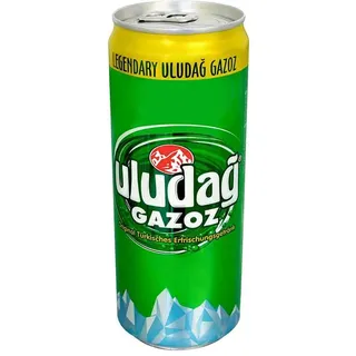 Uludag GAZOZ Zitronen Limonade türkisches Erfrischungsgetränk 330ml