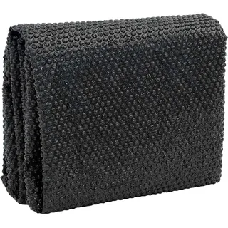 vidaXL Poolabdeckung Schwarz 549x274 cm PE - Schwarz