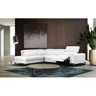 Calia Italia »Benja, Designsofa mit erstklassigen Komfortfunktionen zum Wohlfühlen« in Leder, mit elektrischer Relaxfunktion,