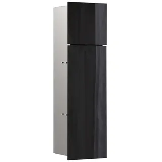 EMCO Asis Pure WC-Modul 60 x 17 cm Schwarz Hochglänzend