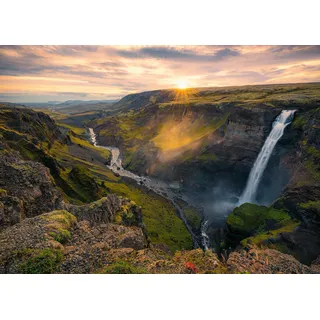 Ravensburger Puzzle 12000110 - Haifoss auf Island 1000 Teile