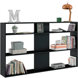 Gami Bücherregal Ritmo 166 x 26 x 98 cm Grau