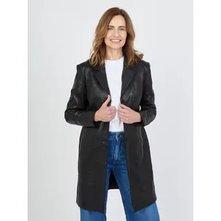 JCC Ledermantel IK14-2 schwarz