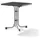 Klapptisch 70 x 70 x 72 cm graphit/anthrazit