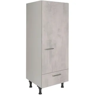 Nobilia Geräteumbauschrank , Hellgrau , Metall , 1 Schubladen , nur wie online abgebildet bestellbar , 60x168x58 cm , Blauer Engel, Pefc, Goldenes M, Made in Germany, DGM-Klimapakt , Küchen, Küchenmöbel, Küchenschränke, Geräteumbauschränke