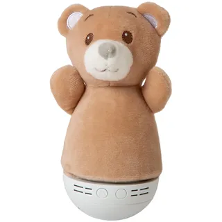 LUCIDE DOLLY - Tischlampe Kinderzimmer - Batterien - LED - 1x3W 2700K - Mit Musikfunktion - Braun