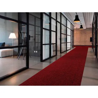Primaflor-Ideen in Textil Läufer »MAGNUM, Made in Belgium« rechteckig 10,5 mm Höhe Schmutzfangläufer, Schmutzfangteppich, Schmutzmatte, rutschhemmend, rot