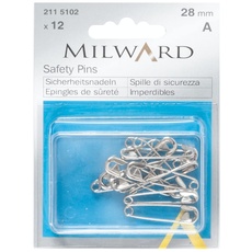 Milward 2115102 Hartkurzwaren, Hardened Steel, silber, 1 Pack