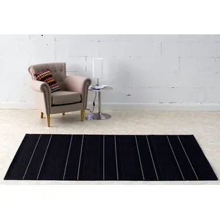 HANSE Home Teppich »Fürth« rechteckig 8 mm Höhe In-& Outdoor, Läufer, Wetterfest, Balkon, Garten, Wohnzimmer, Modern, schwarz